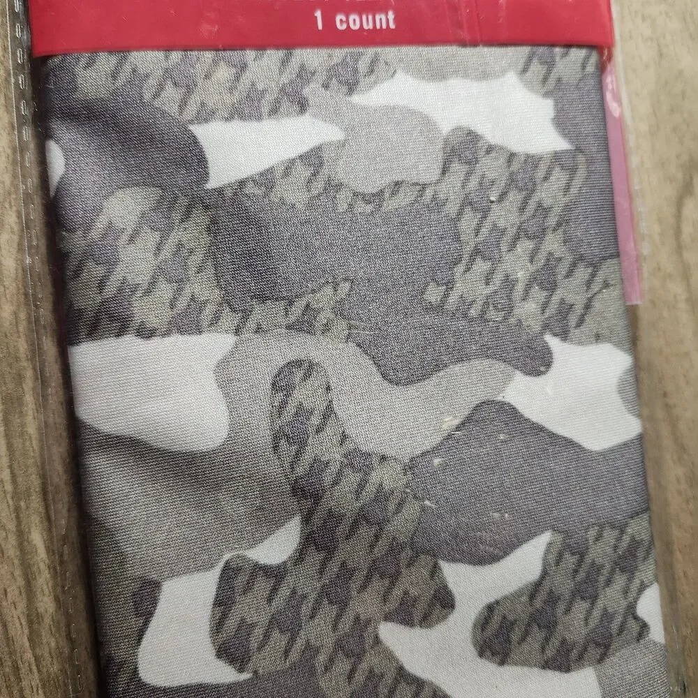 Standard Stretchable Book Cover Camouflage Pattern Fits 8x10 Inch Textbooks NEW